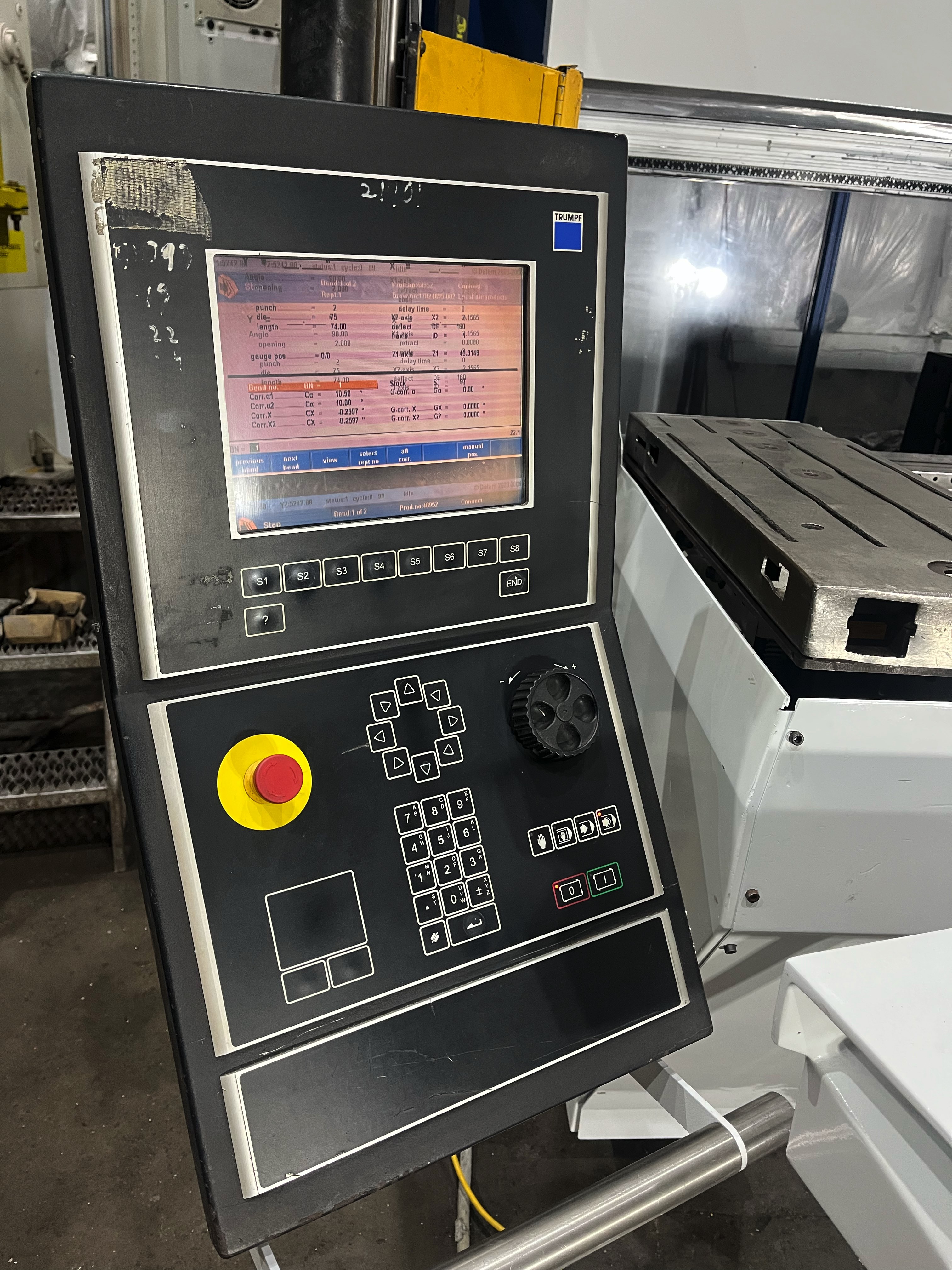352 Ton X  14’ 2006 Trumpf Trumabend V320 CNC Hydraulic Press Brake 